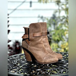 Rag & Bone — Kinsey Waxed Suede Boot